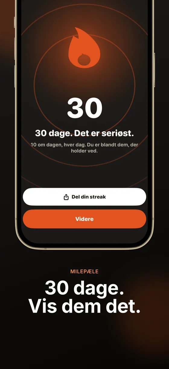 30 dage. Vis dem det